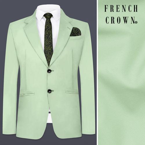 Pixie Green Solid Blazer