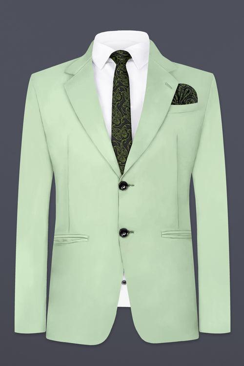 Pixie Green Solid Blazer