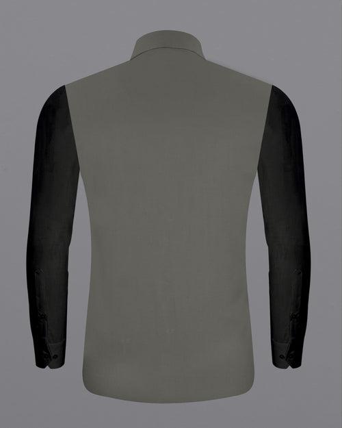 Ironside Gray Stretchable Premium Cotton Traveler Nehru Jacket