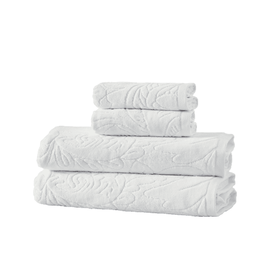 ACCENT WHITE - TOWEL SET