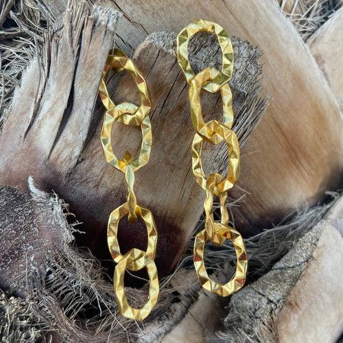 Athena Link Earrings