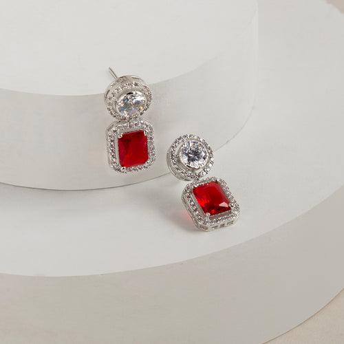 Begum Earrings (Red)