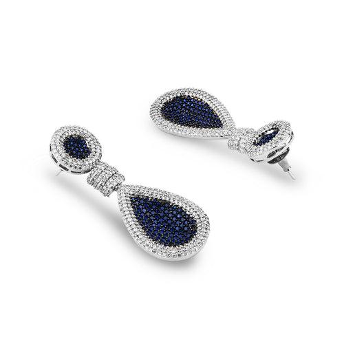 Sapphire Splendor Earrings