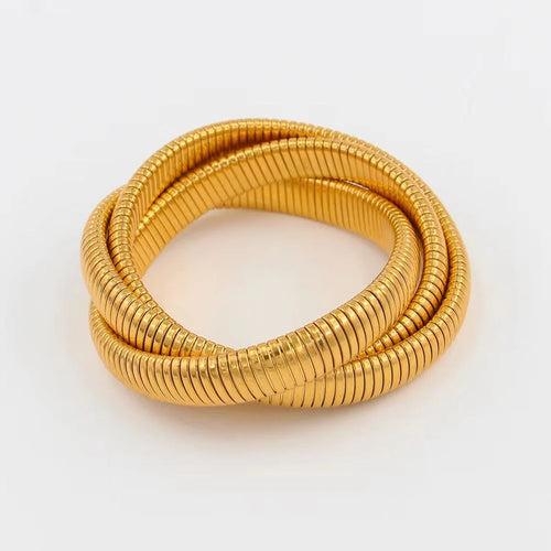 Greek Goddess Bangle (Gold)