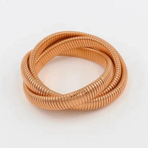 Greek Goddess Bangle (Rose)