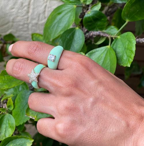 Star Fish Ring (Turquoise)