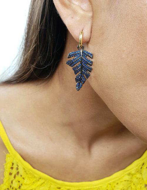 Leila Leaf Earrings