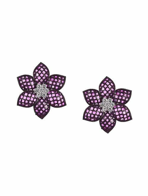 Rue Studs (Purple)