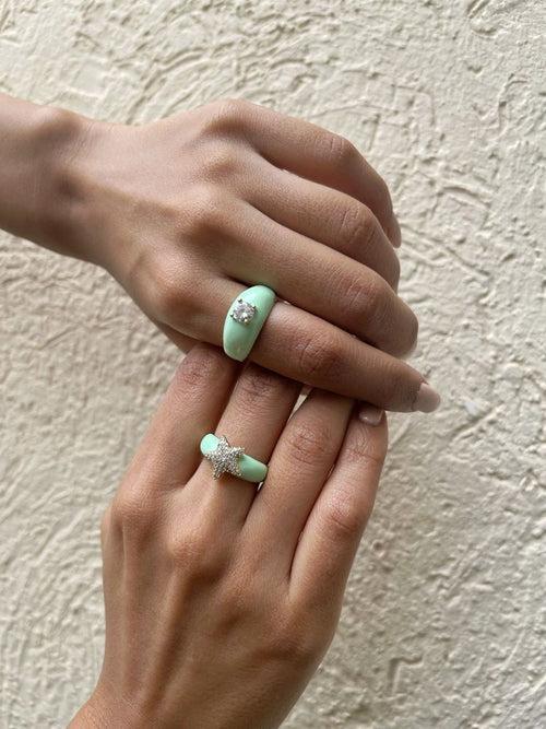 Star Fish Ring (Turquoise)