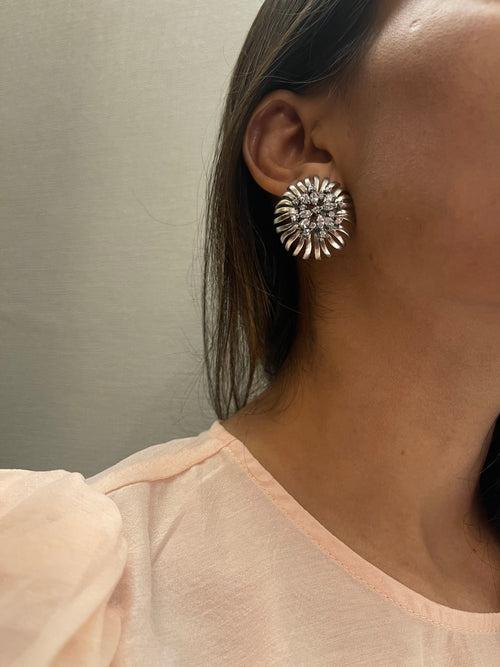 Anemone Studs (White)