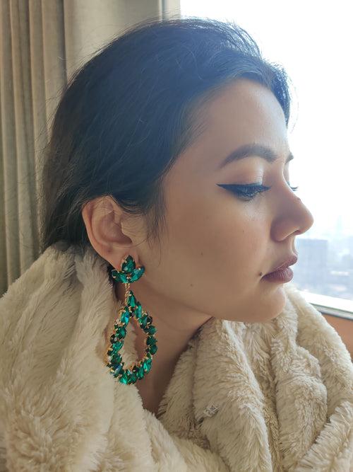 Tala Earrings (Green)