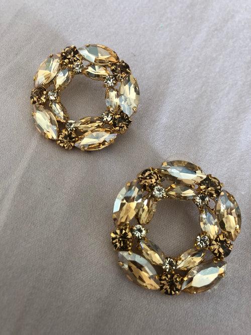 Malhar Earrings (Champagne)