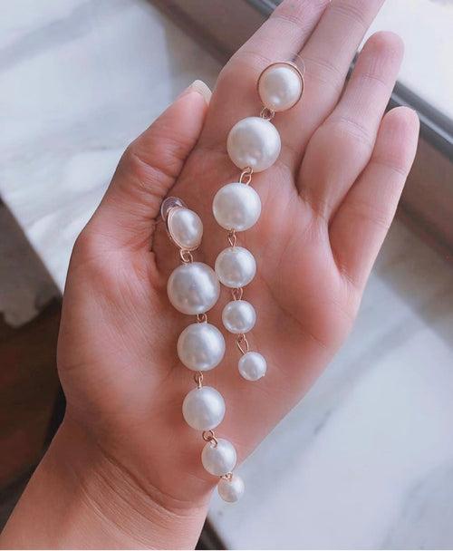 Pearl Flow Earrings