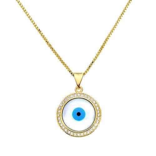 Ayaz Evil Eye Necklace (Yelow)