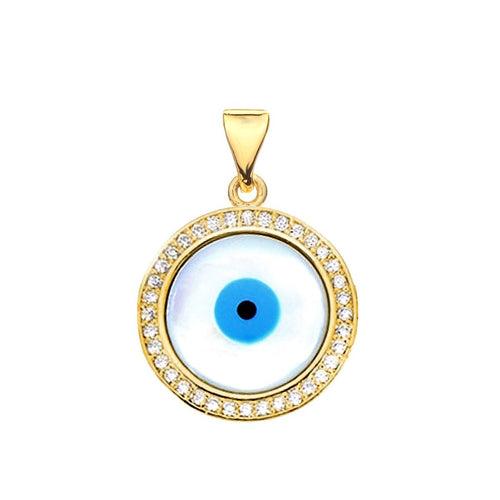 Ayaz Evil Eye Necklace (Yelow)