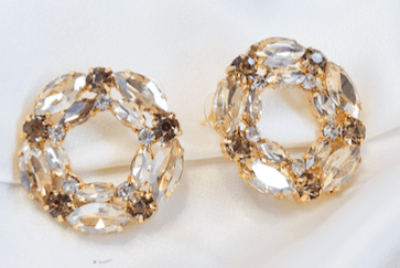 Malhar Earrings (Champagne)