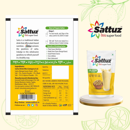 Sattuz Jaljeera Flavour (500gm X 2)