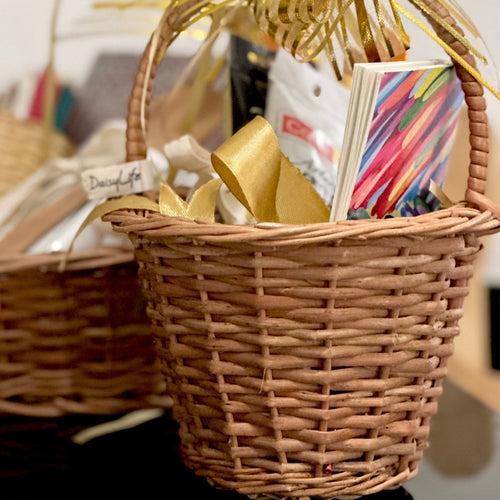 Flower Girl Wicker Basket