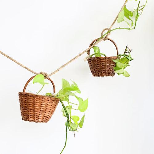 Flower Girl Wicker Basket