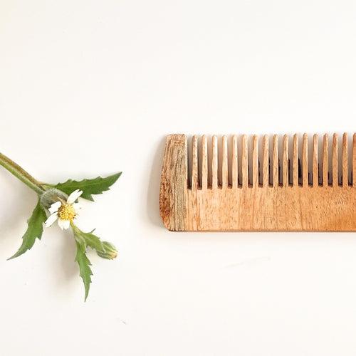 Neem Wood Pocket Comb For Men