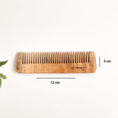 Neem Wood Pocket Comb For Men