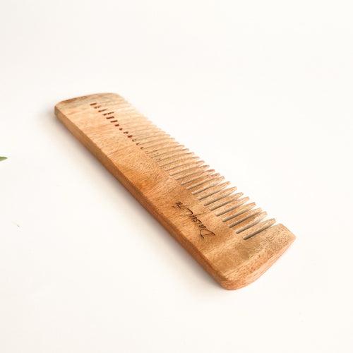 Neem Wood Pocket Comb For Men