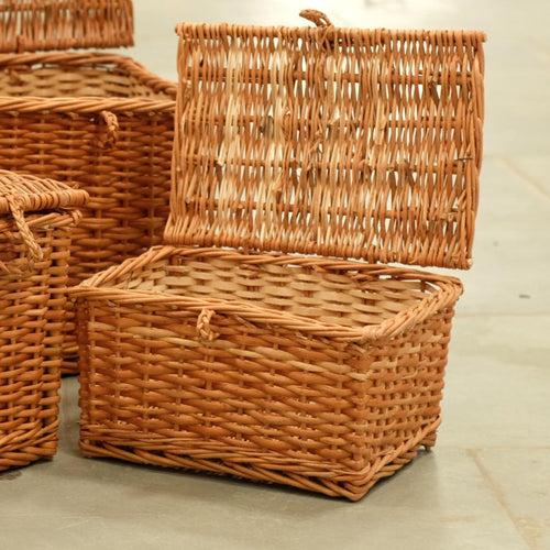 Wicker Treasure Chest