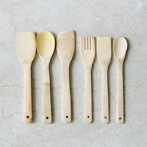 Bare Bamboo Spoons Set