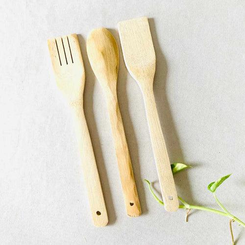 Bare Bamboo Spoons Set