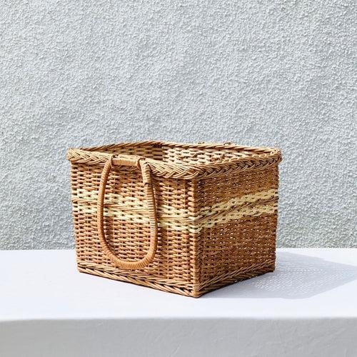 Open Picnic Basket