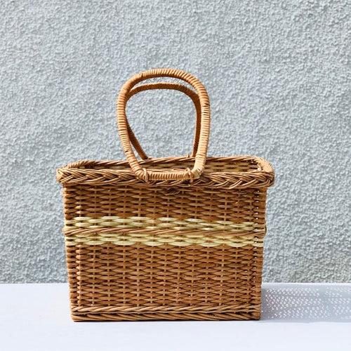 Open Picnic Basket