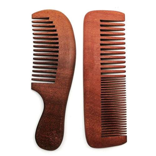 Dark Forest Wooden Comb, Set of 2