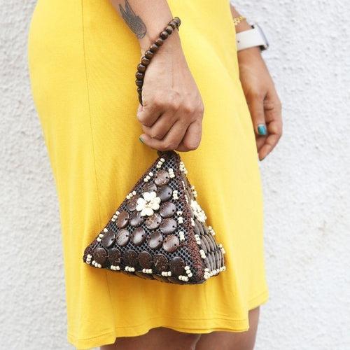 Fancy Samosa Wristlet Bag