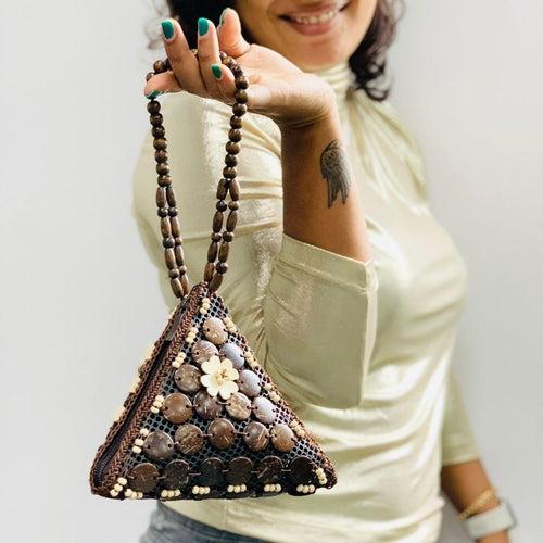 Fancy Samosa Wristlet Bag