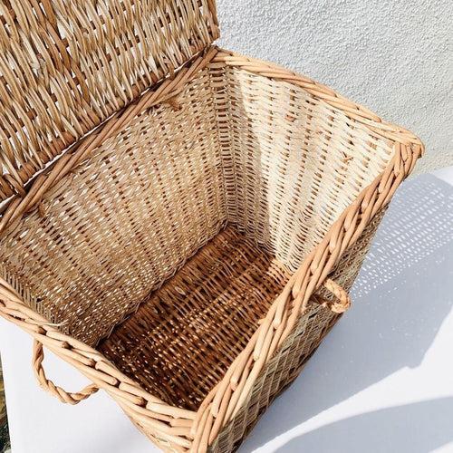 Wicker Box- Laundry Basket (Made to order)