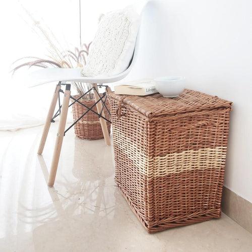 Wicker Box- Laundry Basket (Made to order)