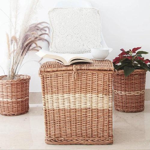Wicker Box- Laundry Basket (Made to order)