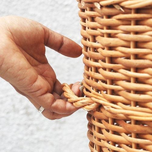 Wicker Round Laundry Basket (Made to Order)