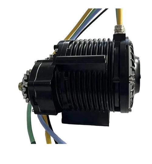 10000w 72v SOTION High Power Mid Drive Motor Electric Motor Kit For Dirt Bike.