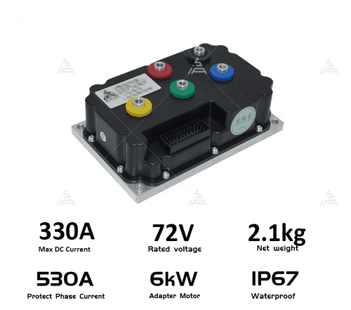 Fardriver Controller far driver ND72530 530A current for ebike Programmable Controller with Bluetooth