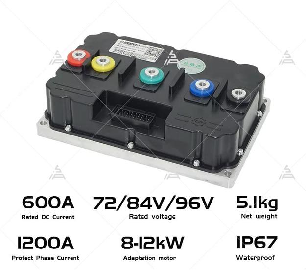 FarDriver ND721200 BLDC 600A 8-12kW High Power Electric Motorcycle Controller