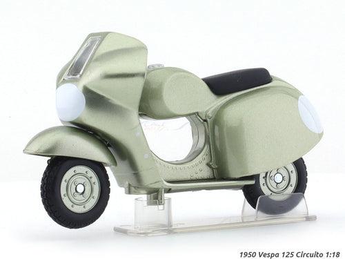 1950 Vespa 125 Circuito 1:18 diecast scale model scooter bike collectible