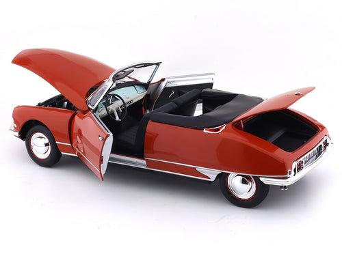 1961 Citroen DS19 Cabriolet red 1:18 Norev diecast Scale Model collectible