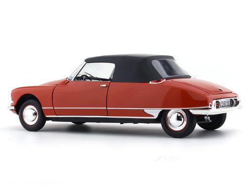 1961 Citroen DS19 Cabriolet red 1:18 Norev diecast Scale Model collectible