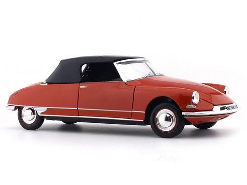 1961 Citroen DS19 Cabriolet red 1:18 Norev diecast Scale Model collectible