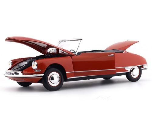 1961 Citroen DS19 Cabriolet red 1:18 Norev diecast Scale Model collectible