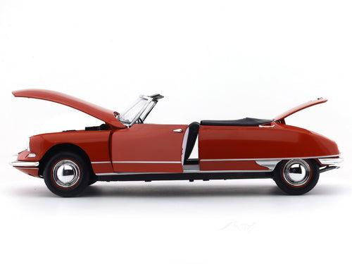 1961 Citroen DS19 Cabriolet red 1:18 Norev diecast Scale Model collectible