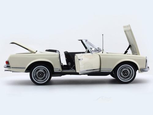 1963 Mercedes-Benz 230 SL W113 Cabriolet White 1:18 Norev diecast Scale Model collectible