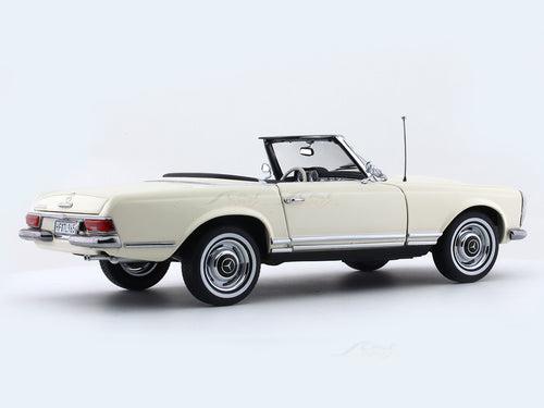 1963 Mercedes-Benz 230 SL W113 Cabriolet White 1:18 Norev diecast Scale Model collectible