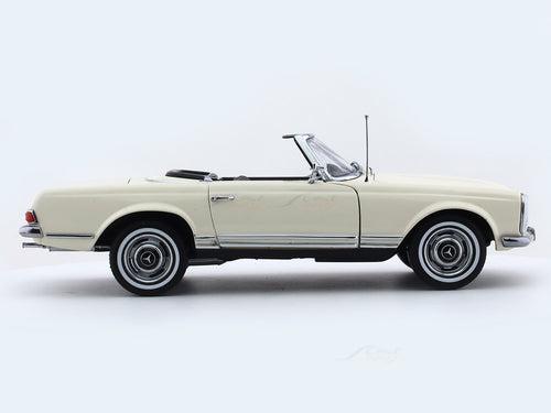 1963 Mercedes-Benz 230 SL W113 Cabriolet White 1:18 Norev diecast Scale Model collectible